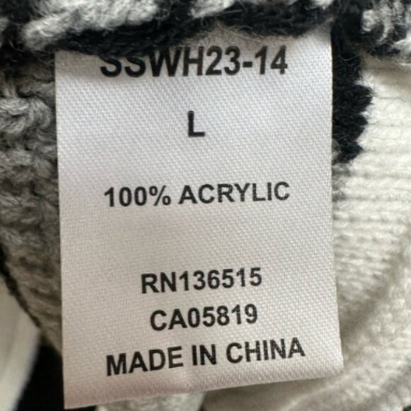 NWT Stitches + Stripes Black and Gray Women's Sweater - Picture 5 of 6